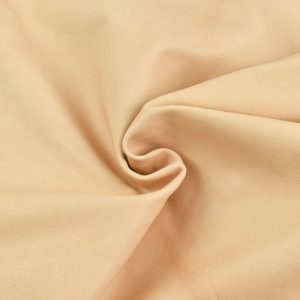 Tumbled Veg Tan Natural Goatskin Leather