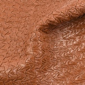 Pleated Lambskin Leather