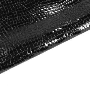 Patent Soft Crocodile Embossed Calfskin